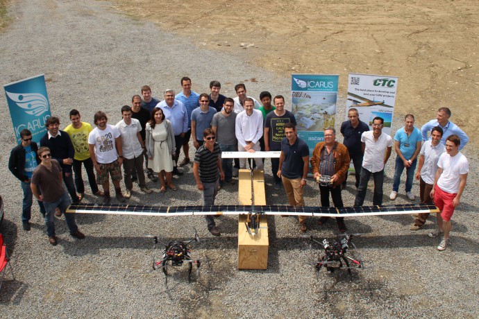 ICARUS successfully completes autonomous UAV field tests in Barcelona, Spain